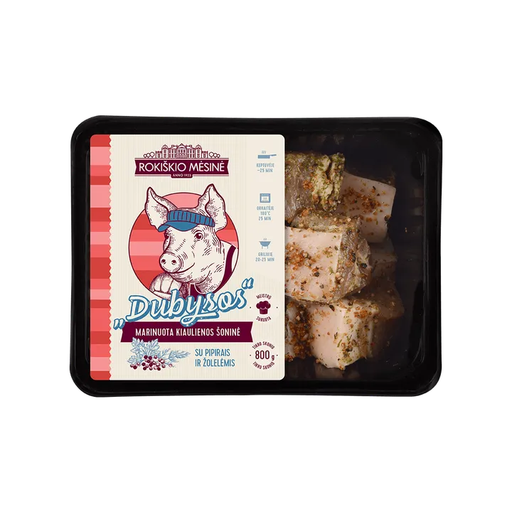 “DUBYSOS”marinated pork belly