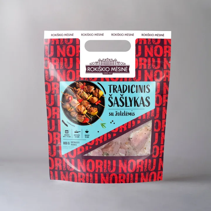 Tradicinis kiaulienos šašlykas