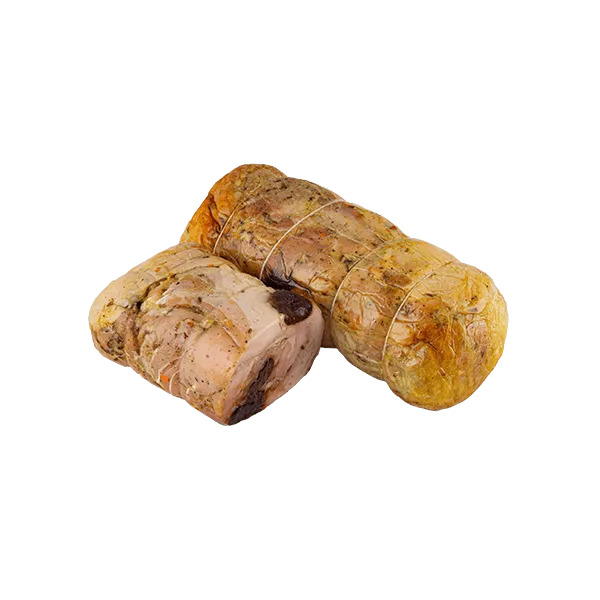 NATURAL CHICKEN ROULADE WITH PRUNES